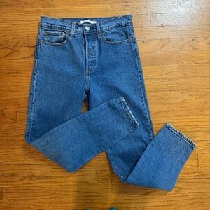 Levi’s Wedgie High Rise Skinny Jeans